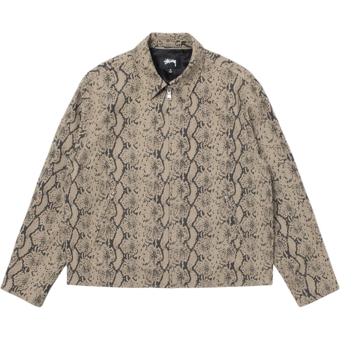 

Stussy Гаражная куртка из габардина, Brown