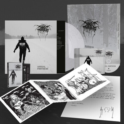 

Виниловая пластинка Darkthrone: Astral Fortress - Peaceville Store Exclusive Deluxe Edition, 140gm Clear Vinyl/CD/Cassette/A4 Letter/Art Prints
