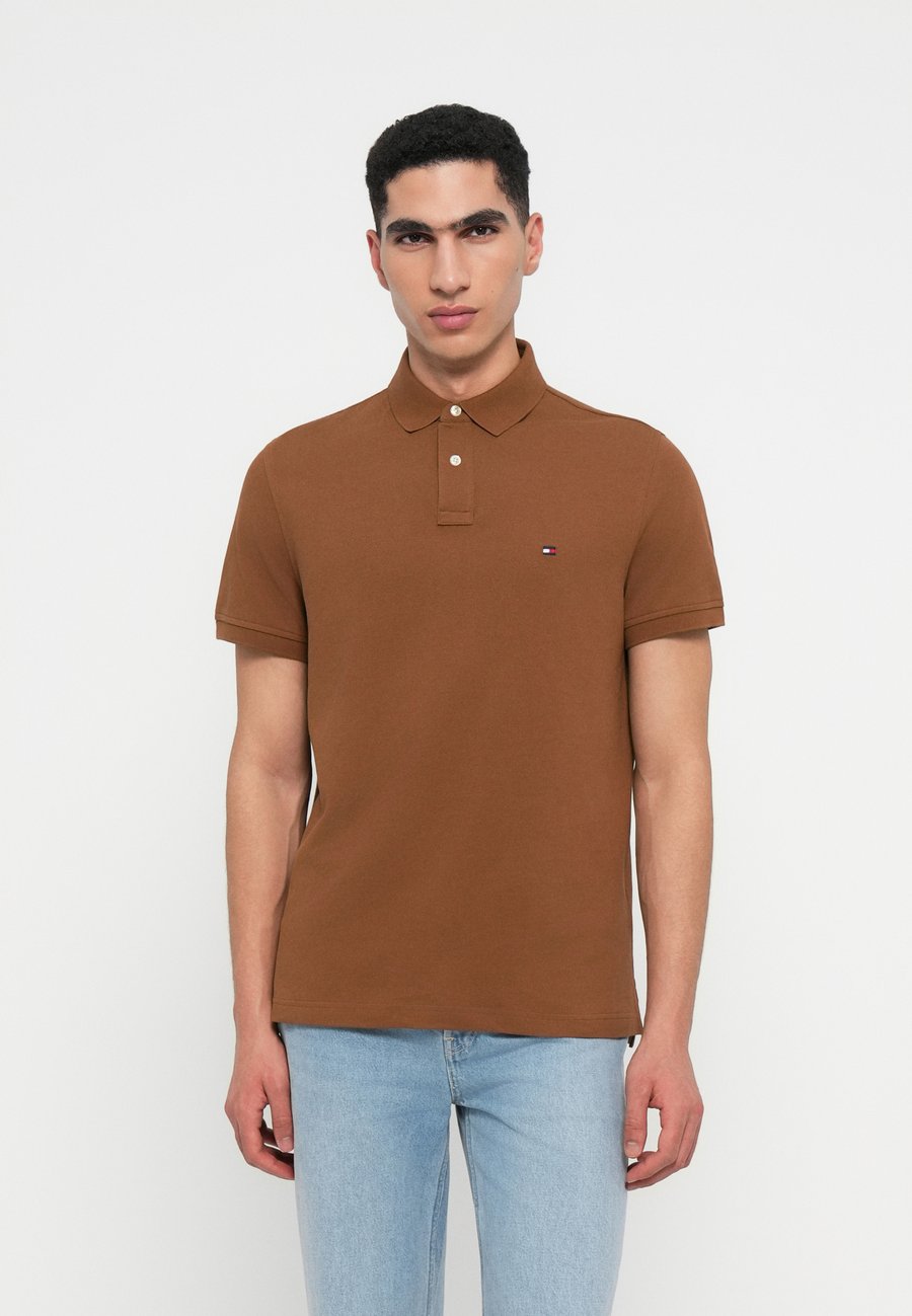 

Поло Tommy Hilfiger REGULAR, Highland Khaki/Brown, Коричневый, Поло Tommy Hilfiger REGULAR, Highland Khaki/Brown