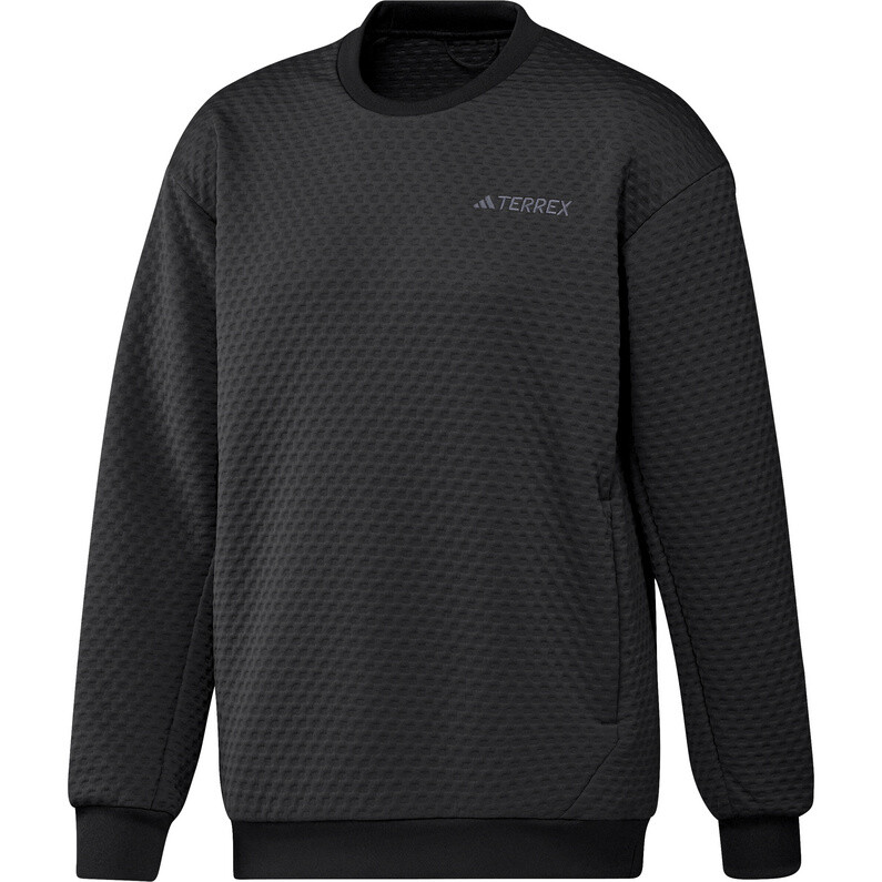 

Мужской пуловер Xperior с круглым вырезом adidas Terrex, черный