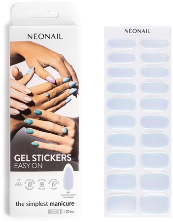 

Наклейки для ногтей NEONAIL Easy On Gel Stickers, M11 20 szt.