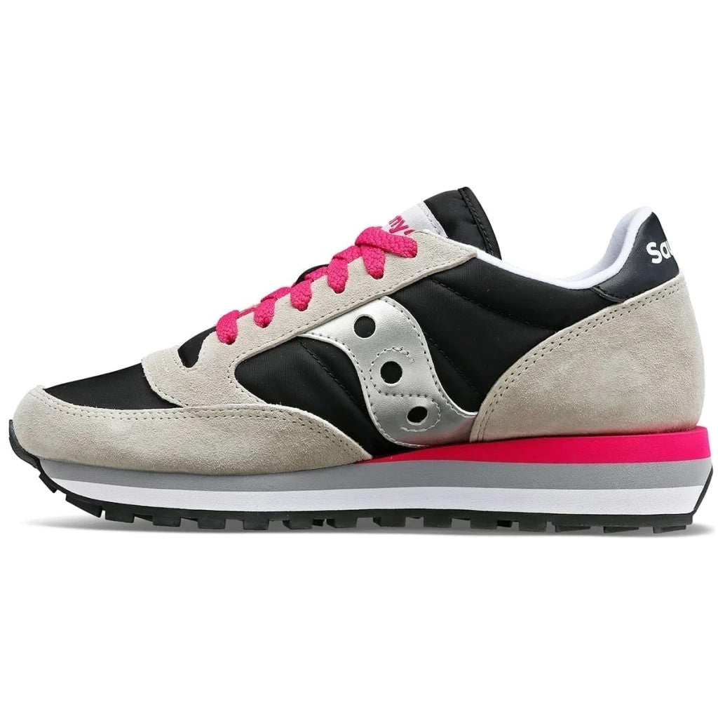 Кроссовки Saucony Jazz Triple S60530-29 женские серые повседневные, серый — фото 3