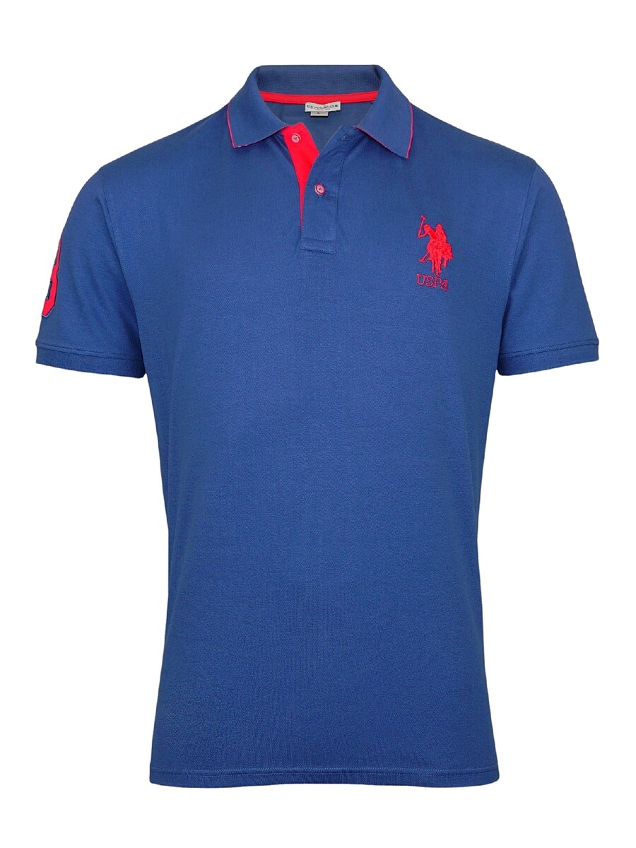 

Рубашка поло U.S. POLO ASSN. Shirt, цвет gentian