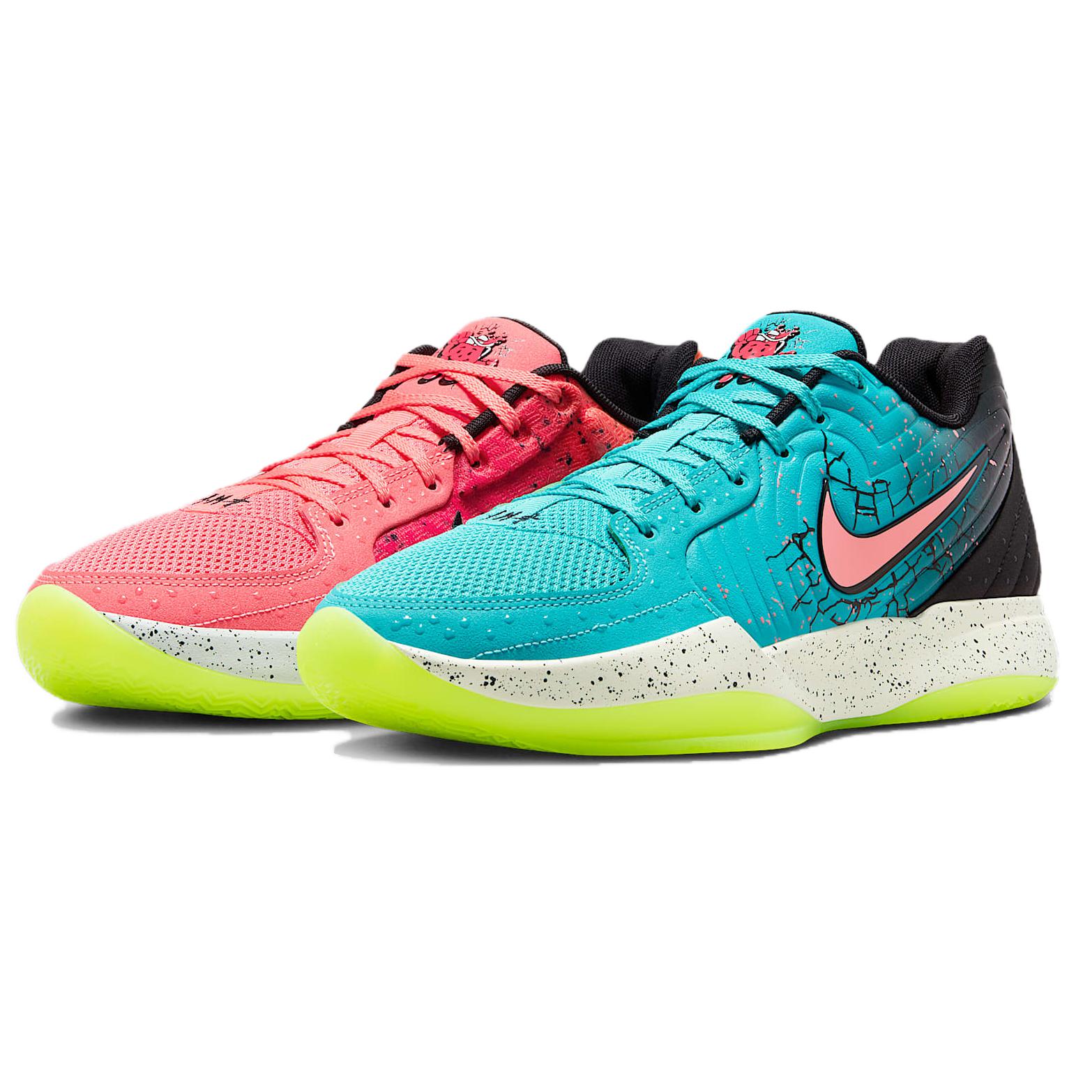 

Кроссовки Kool Aid X Ja 2 EP 'Mixed Berry' Nike, Magic Ash/Laser Orange/Black/Stardust