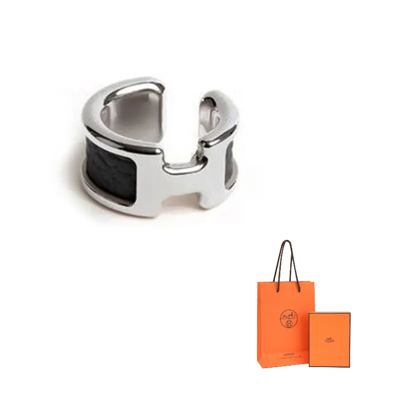 

Металлические клипсы Unisex Silver HERMES, серебряный