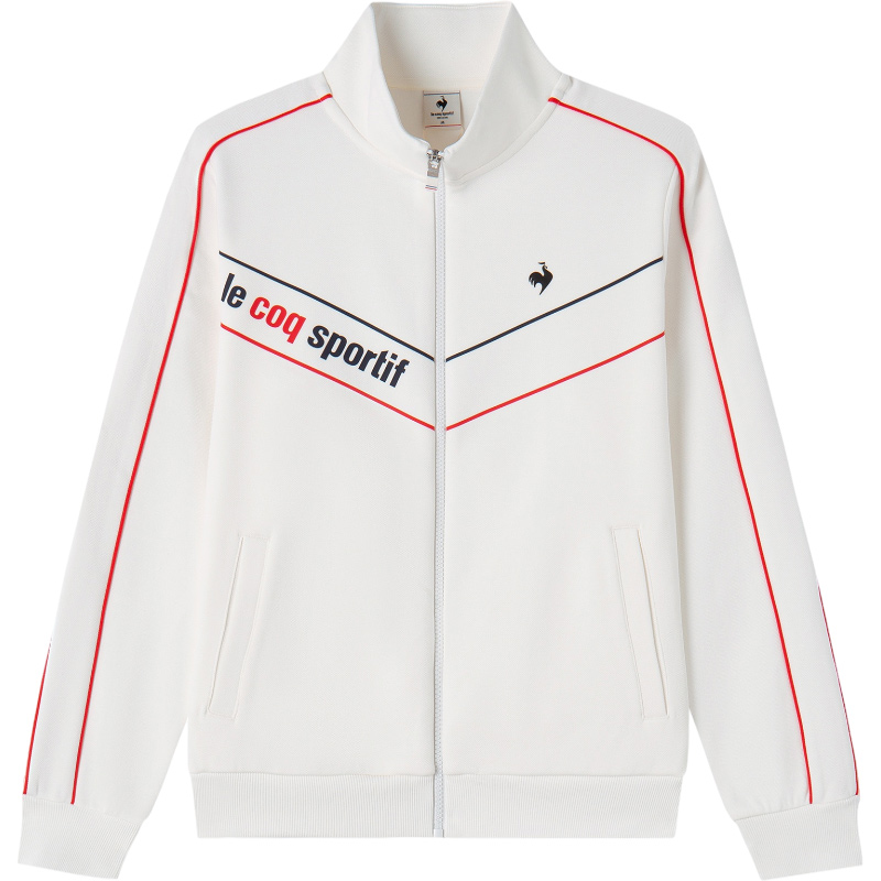 

Le Coq Sportif Женская куртка со стойкой, Ivory White