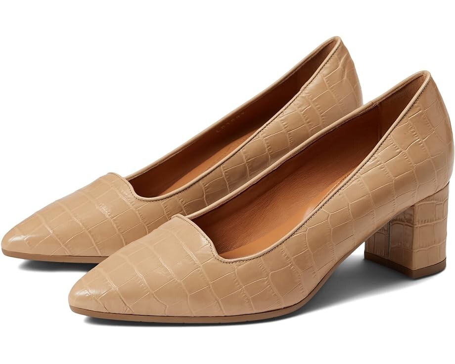 

Туфли Aquatalia Kiaraa, цвет Taupe Embossed Crocodile