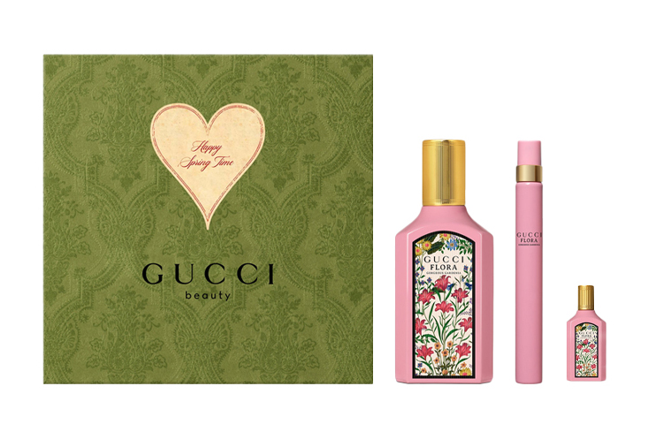 

Набор парфюма glamorous style gardenia dream, eau de parfum, свежий аромат, комплект из двух/трех предметов, подарок для девушки GUCCI