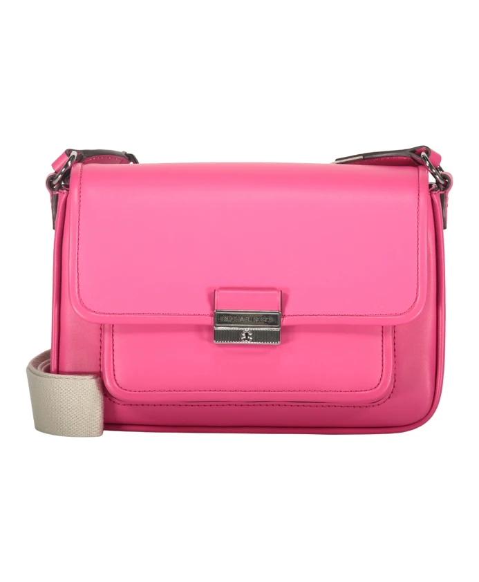 

Сумка через плечо из телячьей кожи с клапаном. Michael Kors, розовый