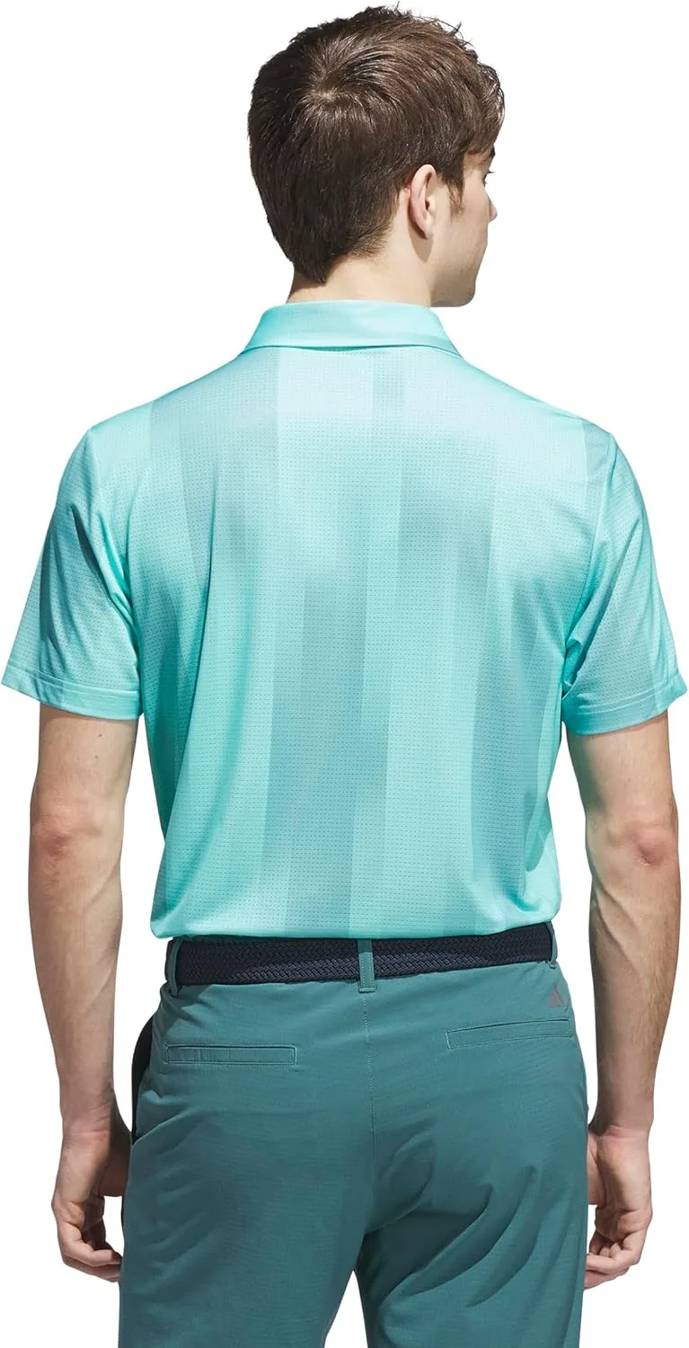 Футболка-поло adidas Men's Ultimate365 Mesh Radiant Print — фото 2