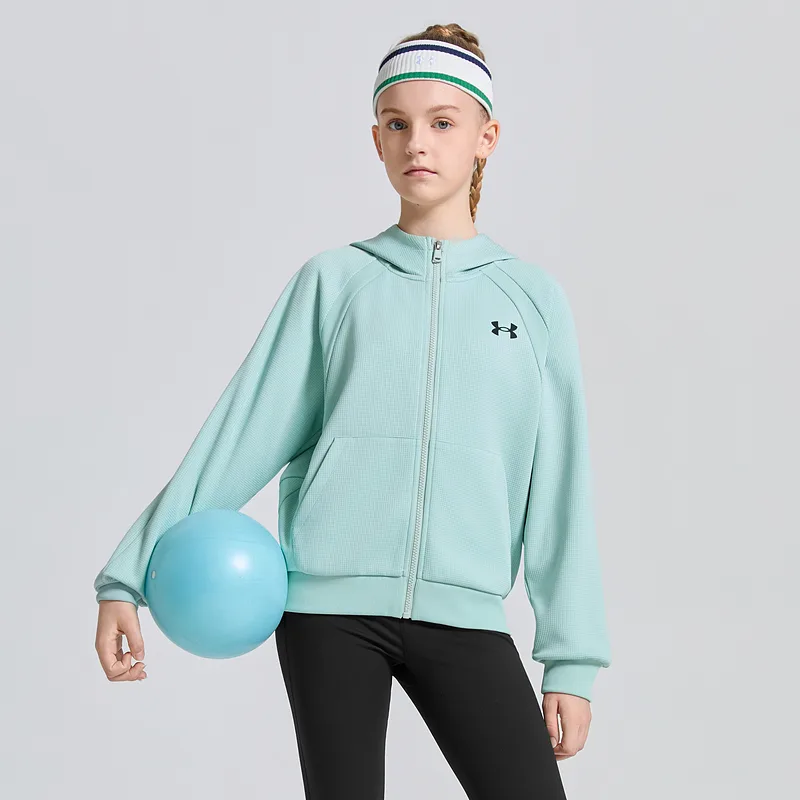 Куртка для тренировок подростков Under Armour, светло-бирюзовый — фото 4