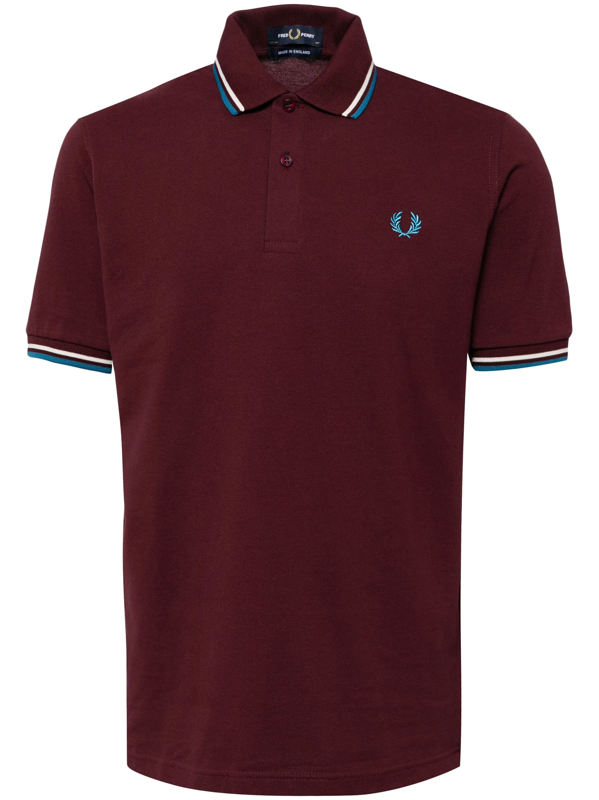 

Рубашка поло с вышитым логотипом Fred Perry, красный