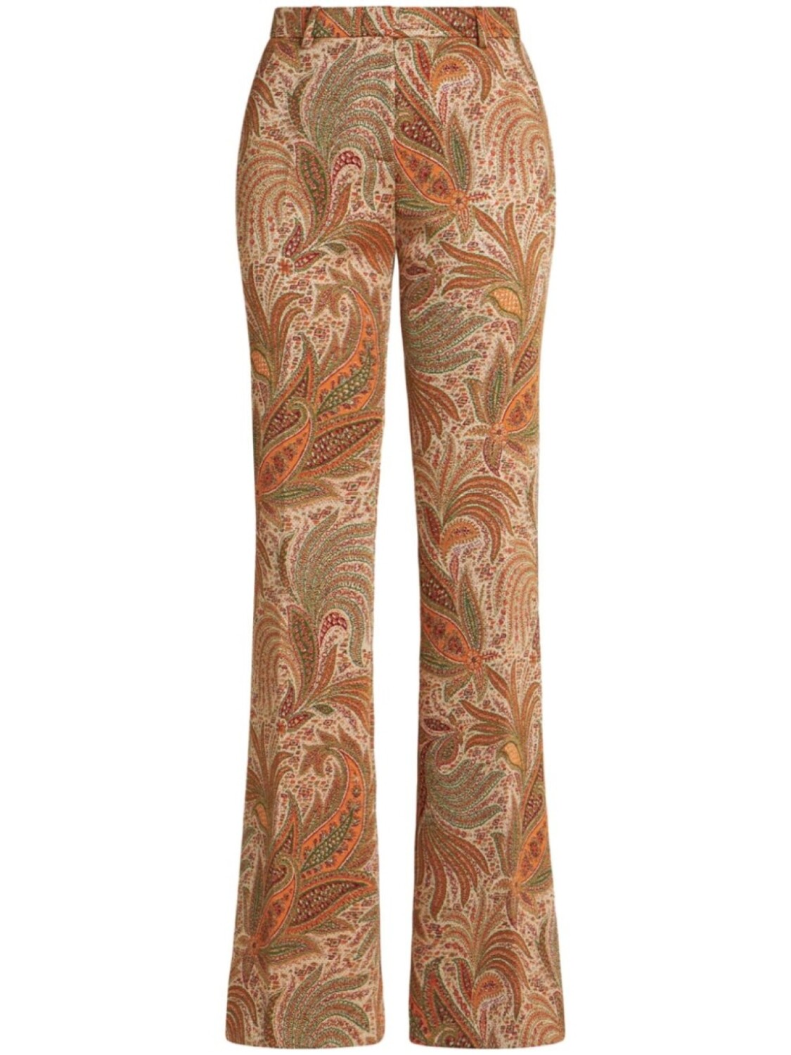 

Брюки ETRO с узором пейсли и жаккардом, коричневый