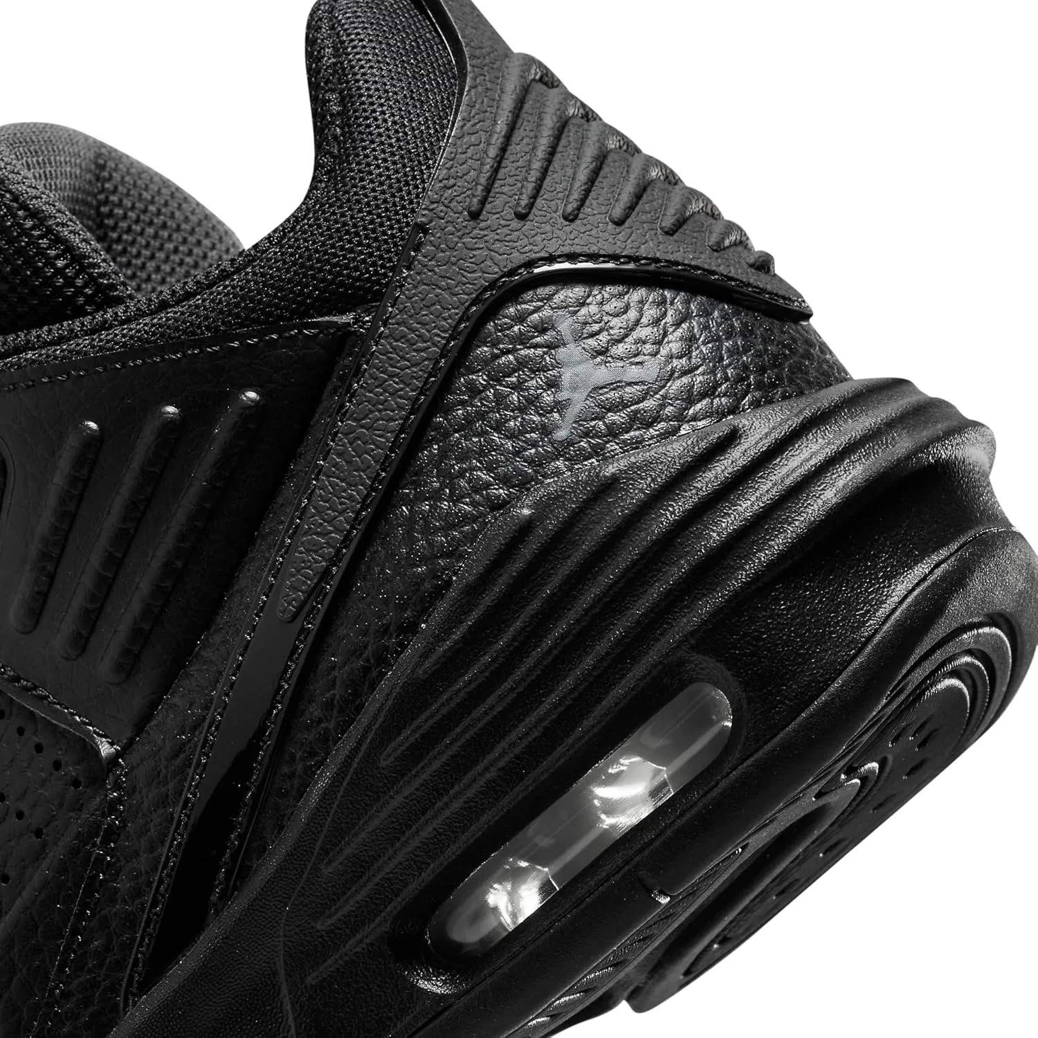 Jordan Max Aura 5 Детские кроссовки для больших детей (DZ4352-101, белый/красный/серый/черный) Nike, антрацит — фото 3