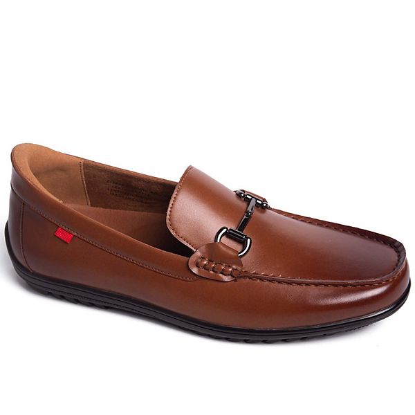 

Мужские лоферы Elliot road с технологией hands-free и пряжкой Marc Joseph New York, Cognac Napa Leather