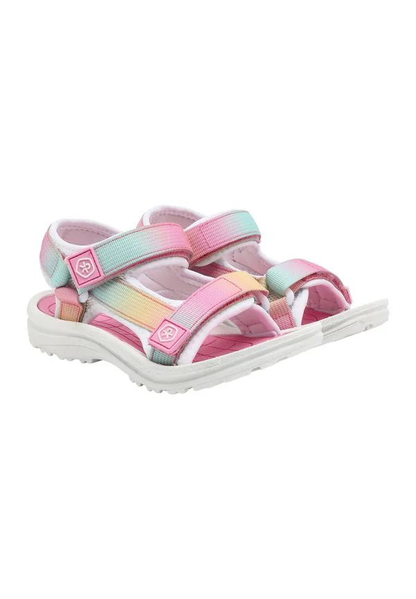 Сандалии для ходьбы с цветовыми блоками Color Kids, Begonia Pink — фото 2