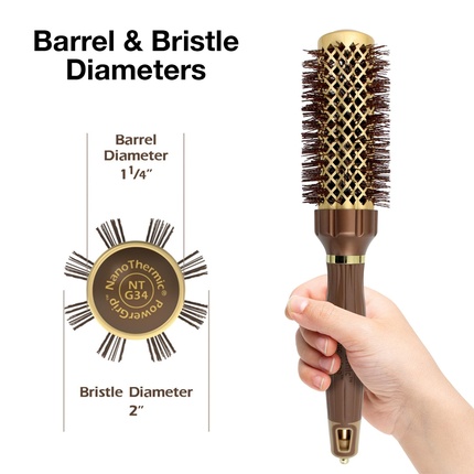Термическая щетка Nanothermic Powergrip с Special Patented Wavy Design — фото 2