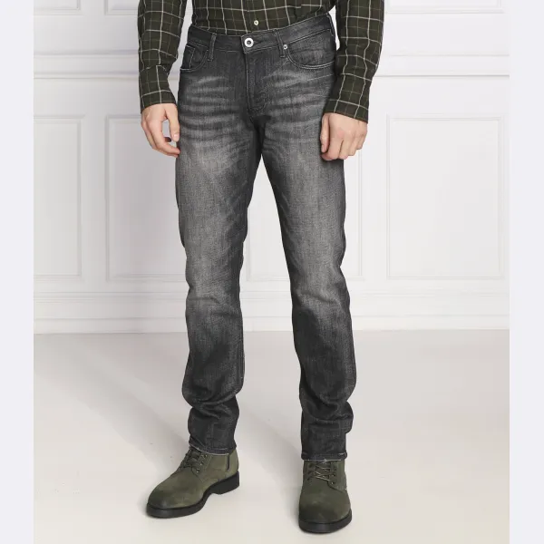 

Джинсы узкого кроя j06 Emporio Armani, черный