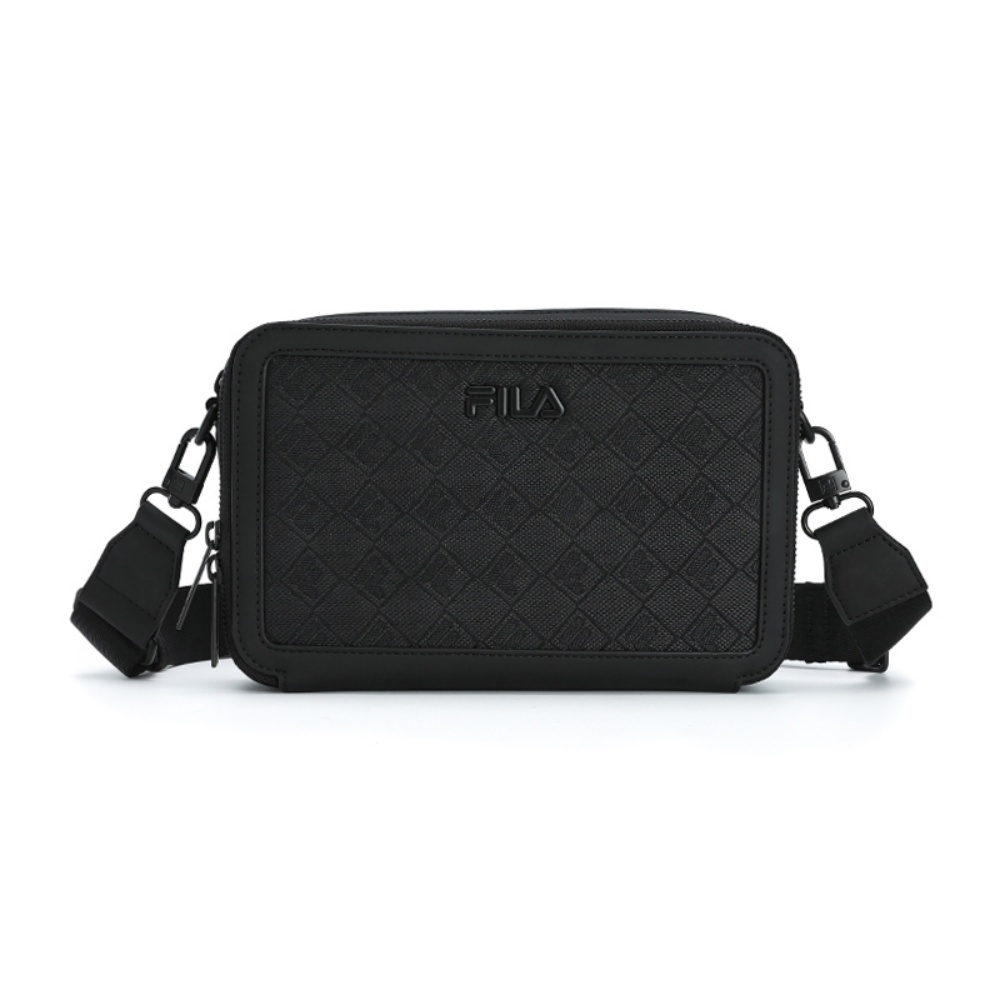 

FILA Современная кожаная сумка через плечо, Jet Black