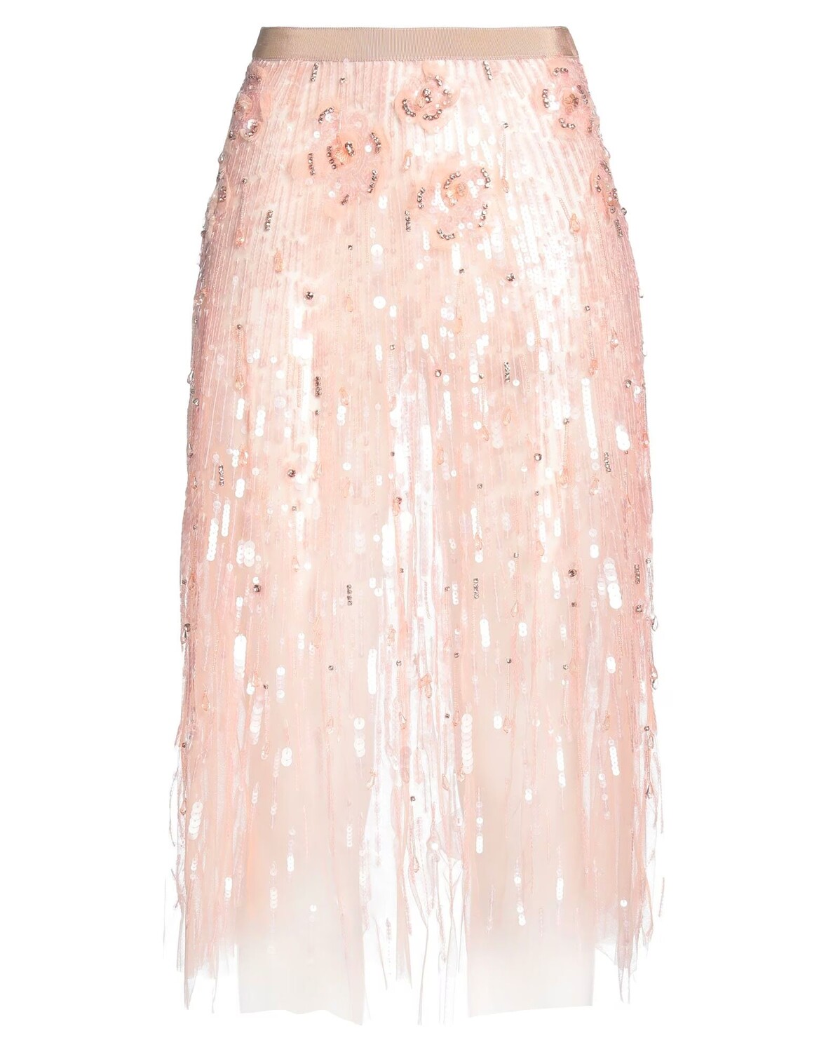 

Юбка Elisabetta Franchi, бледно-розовый