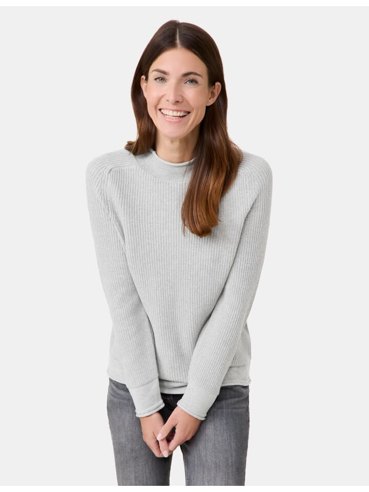 

Пуловер Gerry Weber Langarm Rundhals, цвет silver grey melange