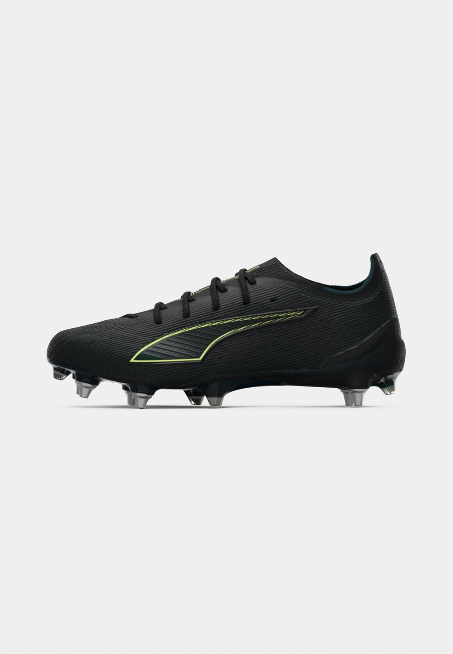 Кроссовки Puma ULTRA 6 ULTIMATE MXSG, Black/Fizzy Light/Green Terrain/Black — фото 2