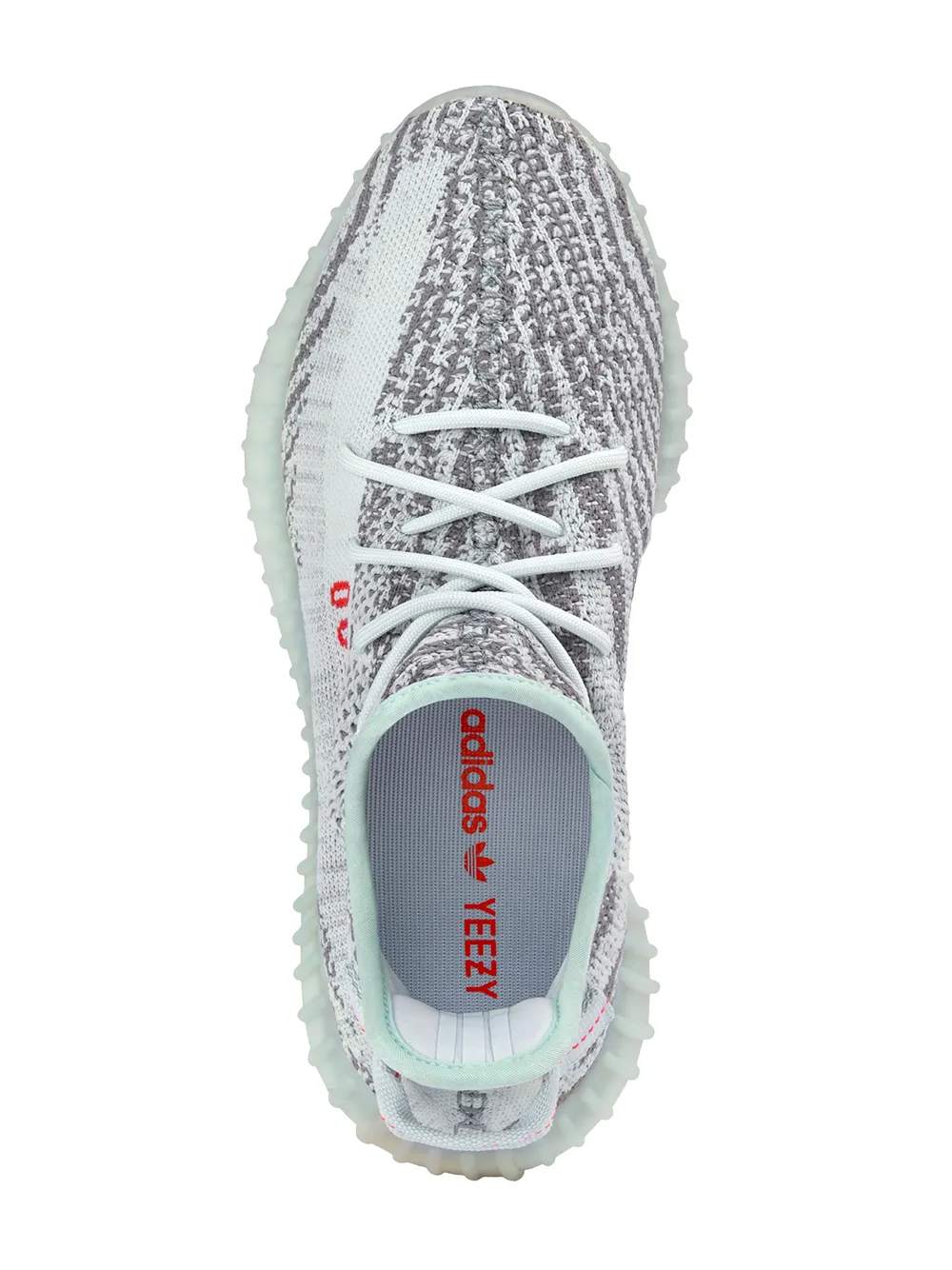 Кроссовки 'Adidas x Yeezy Boost 350 V2' adidas Yeezy, серый — фото 3