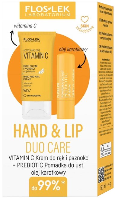 

FLOSLEK HAND & LIP DUO CARE VITAMIN C SET, FLOSLEK