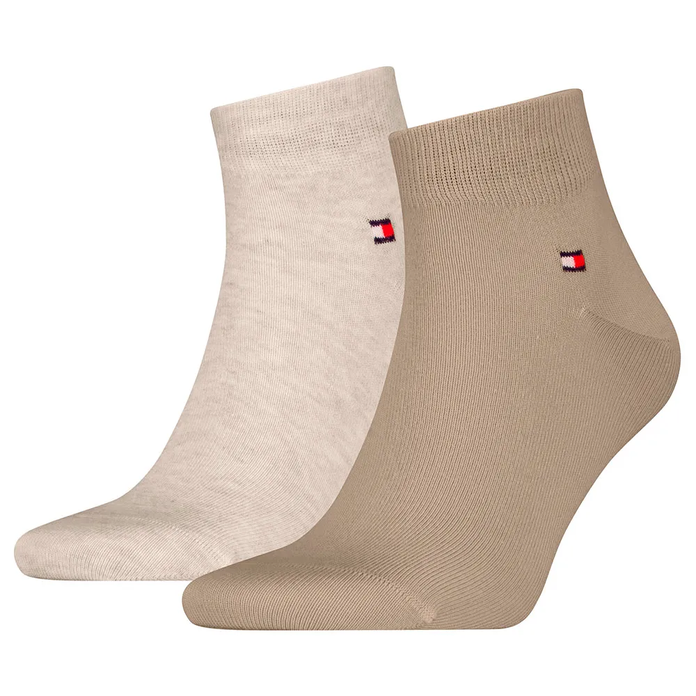 

Носки 2 шт Tommy Hilfiger Quarter, бежевый