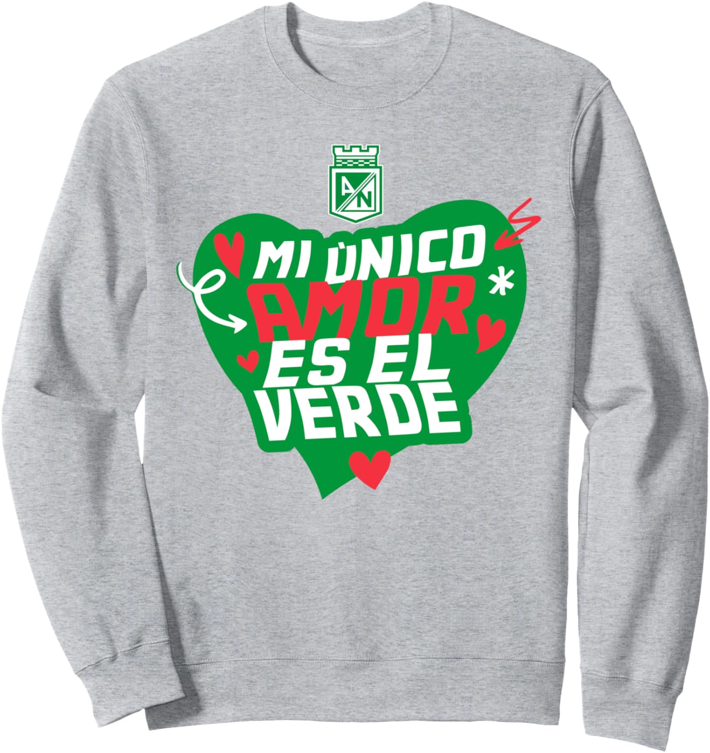 

Толстовка из лимитированной коллекции Atletico Nacional de Medellin National Atletico, серый