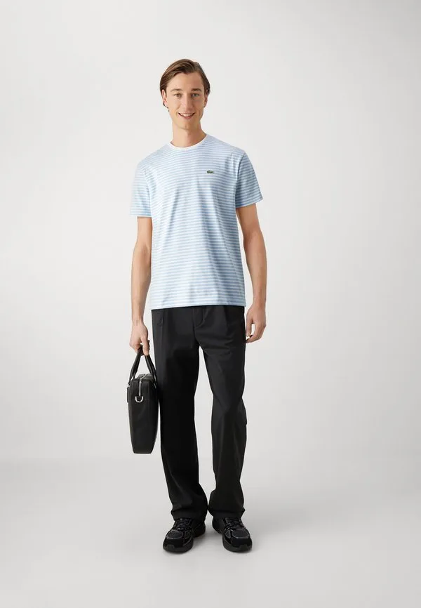 Футболка с принтом Lacoste, White/Overview — фото 2