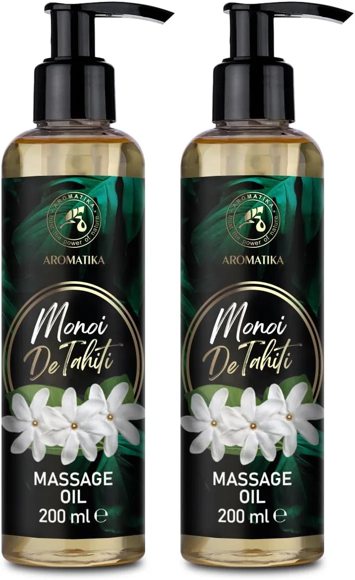 Набор массажных масел Monoi de Tahiti 2 x 200 мл Aromatika Trust The Power Of Nature