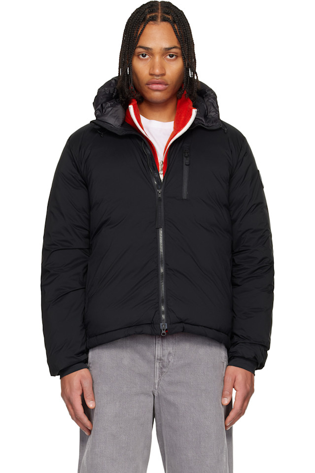 

Пуховая куртка Lodge с капюшоном Canada Goose, черный