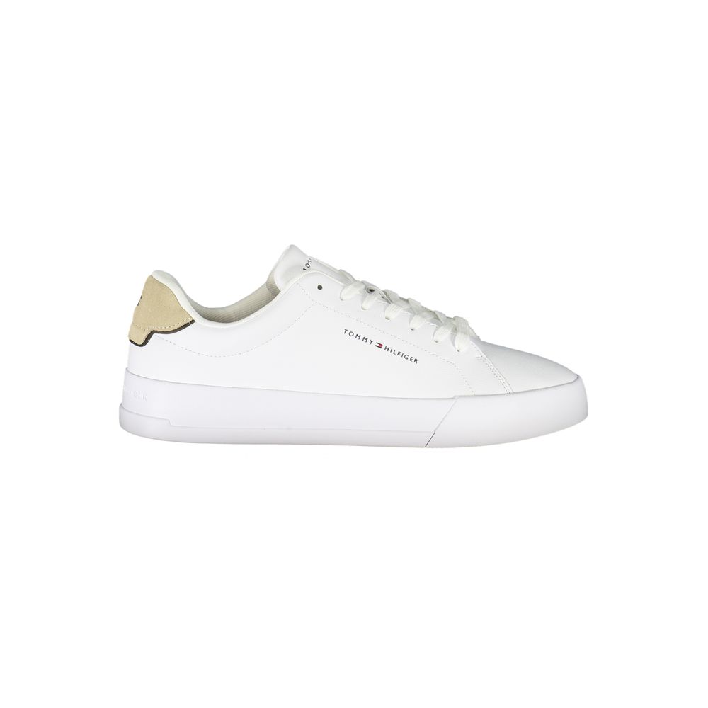 

Белые кожаные мужские кроссовки Tommy Hilfiger