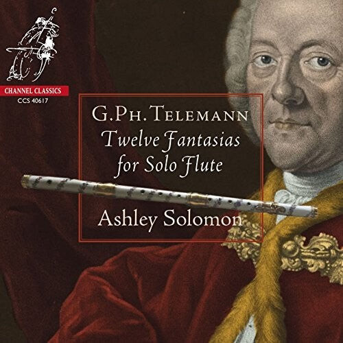 

CD диск Telemann / Solomon, Ashley: Telemann: 12 Fantasias For Solo Flute