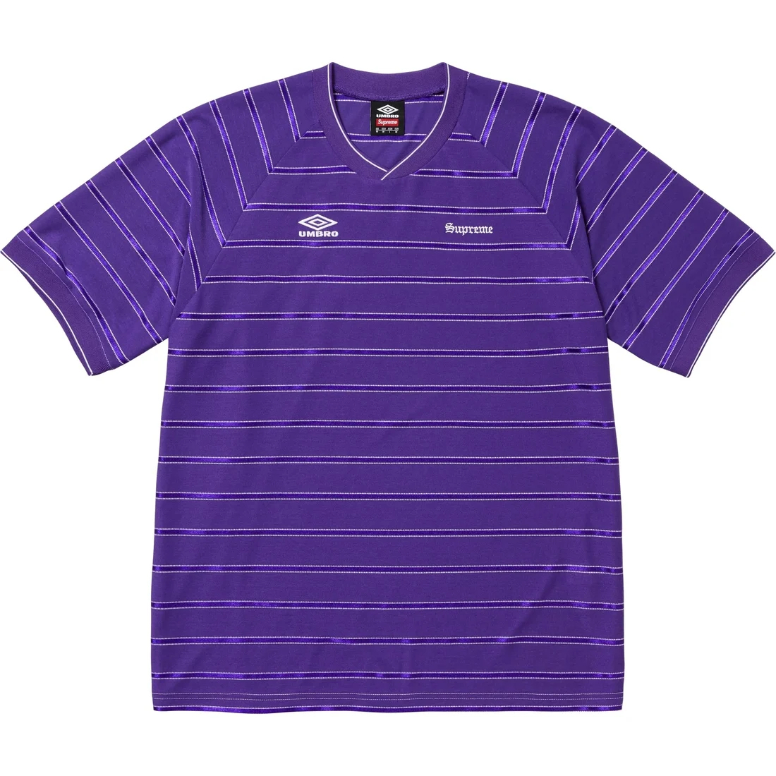 Футболка Umbro Stripe Supreme, фиолетовый