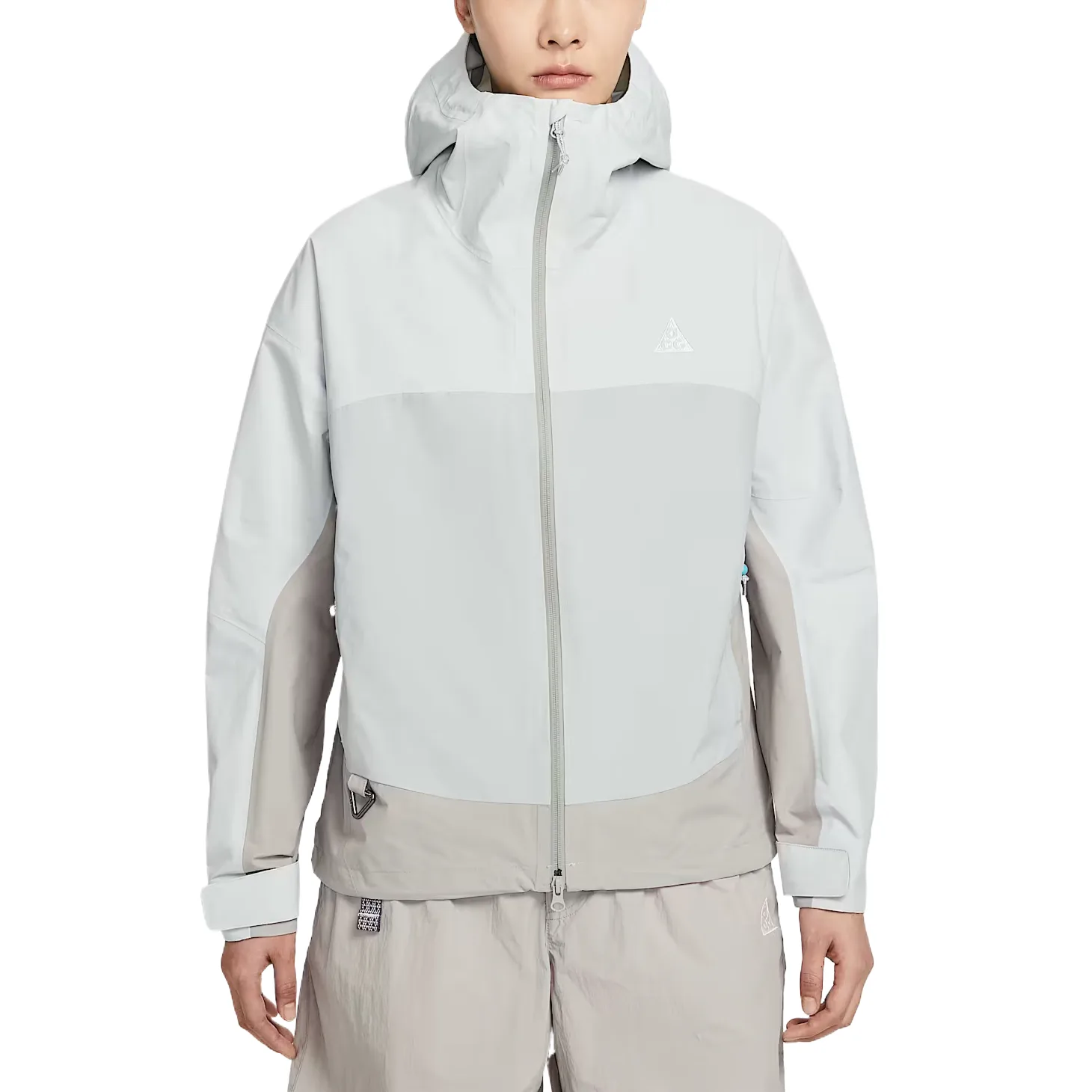 Ветровка женская водонепроницаемая и ветрозащитная Nike, Dust Photon/University Gray/Mountain White