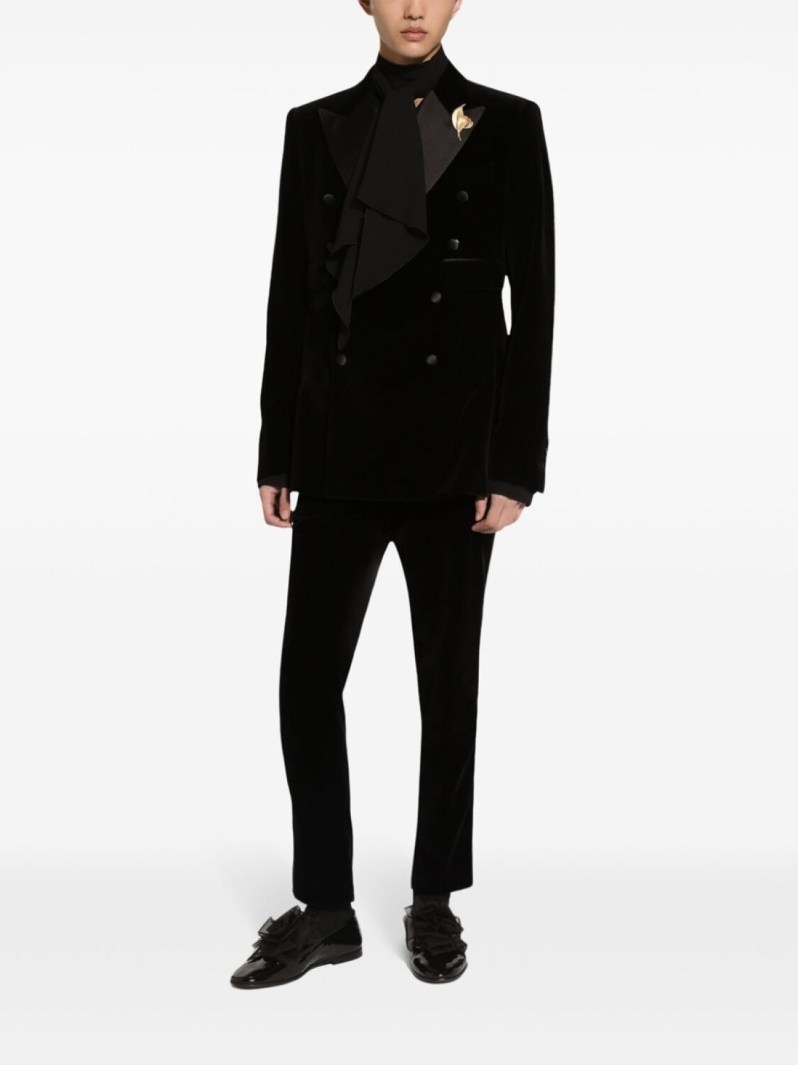 

Dolce & Gabbana рубашка с бантом, черный