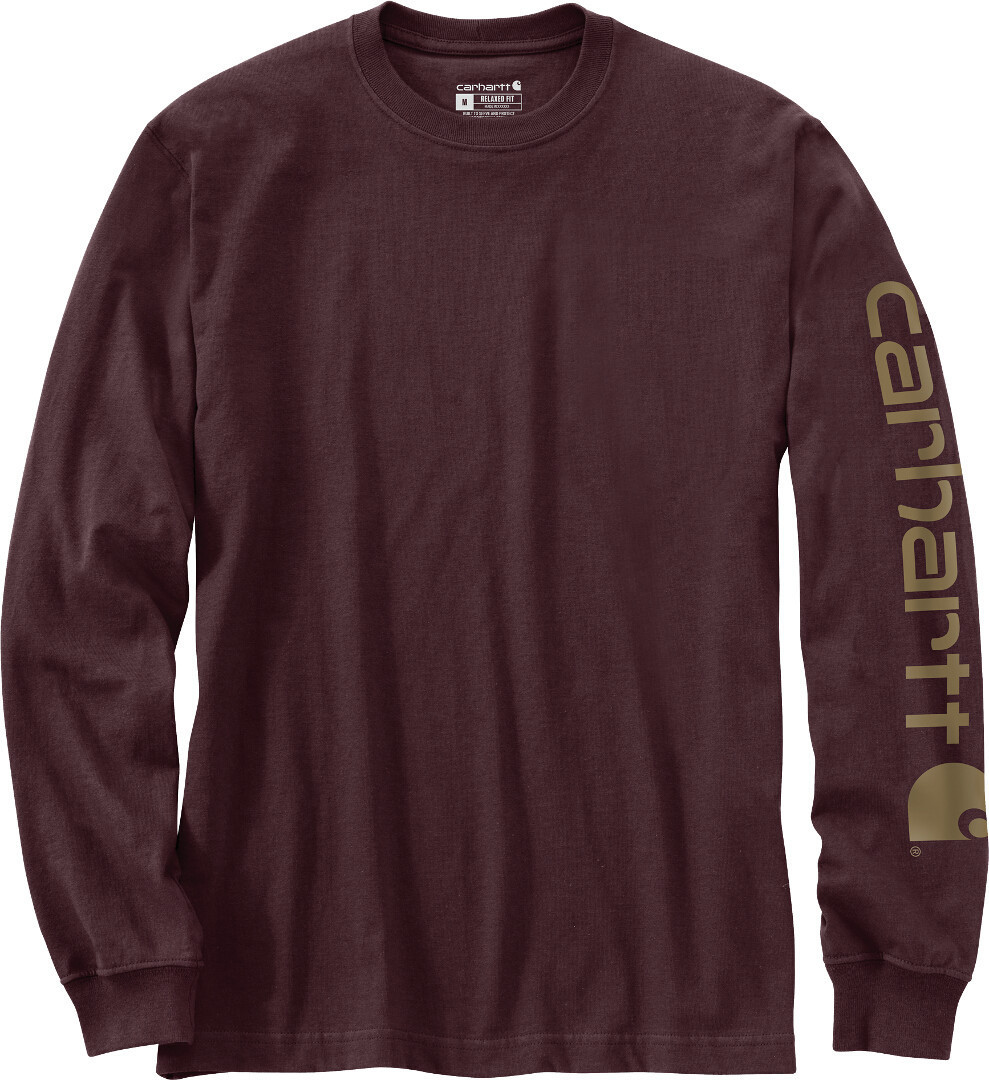 

Лонгслив Carhartt Logo Longsleeve, цвет Lila