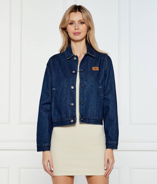 

Джинсовая куртка Regular fit Calvin Klein Jeans, синий