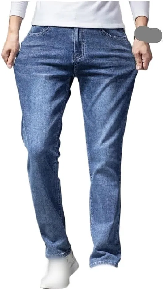 Джинсы мужские Classic Denim Stretch, синие — фото 2
