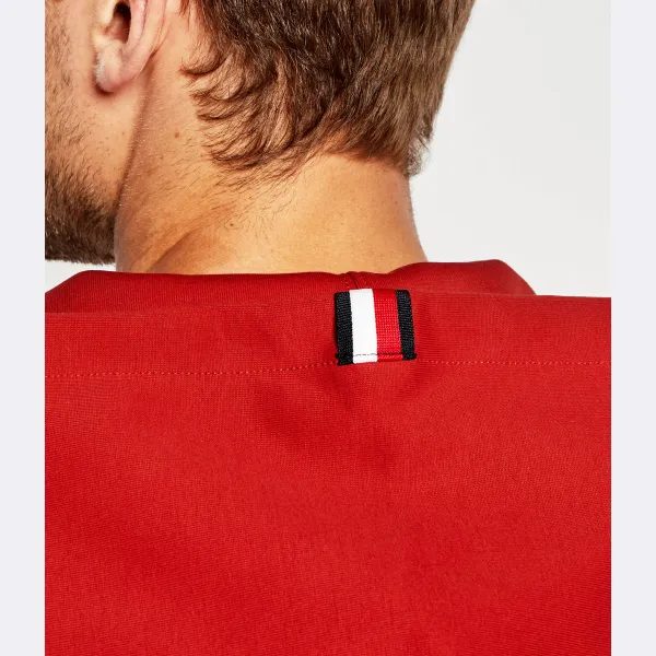 Толстовка обычного кроя Tommy Hilfiger, бургунди — фото 4