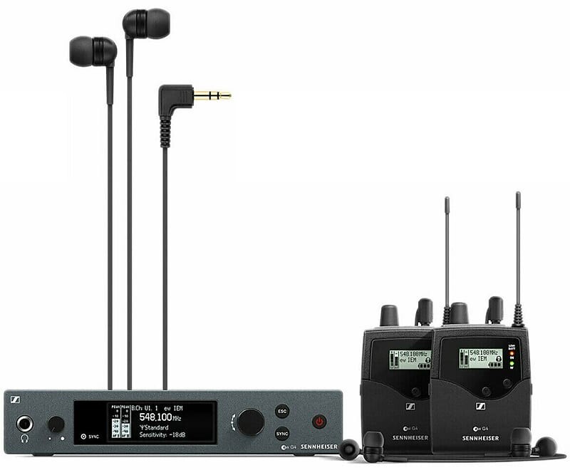 

Беспроводная система Sennheiser EW IEM G4-TWIN-A Wireless Monitoring System For In-Ear Applications