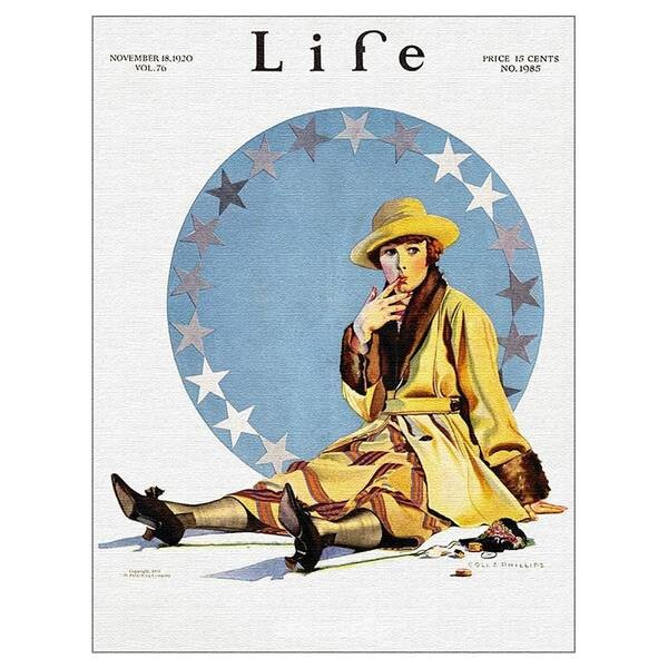 

Картина на холсте LegendArte Life Magazine November 1920, многоцветный