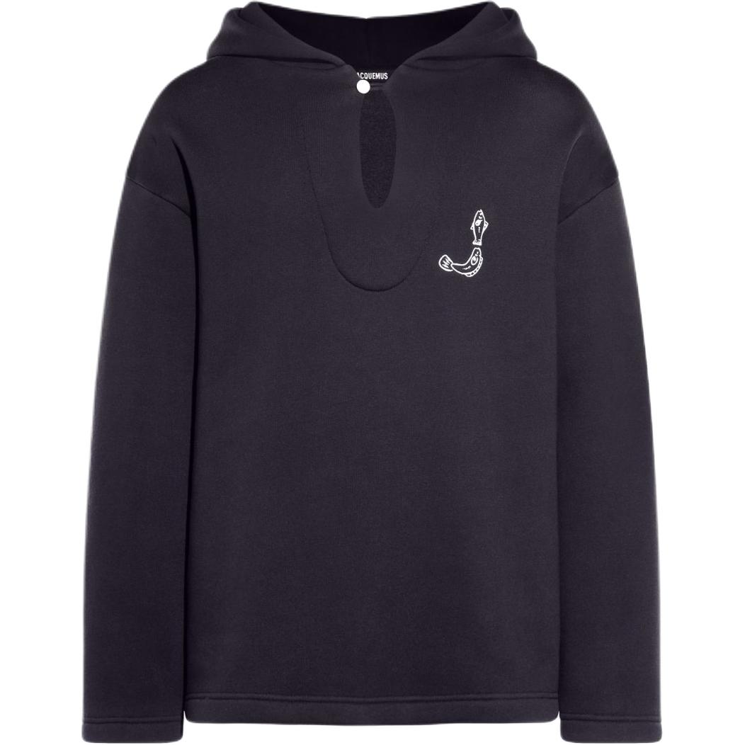 Толстовка с логотипом Fisherman Jacquemus, Темно-синий/Темно-морской синий — фото 2
