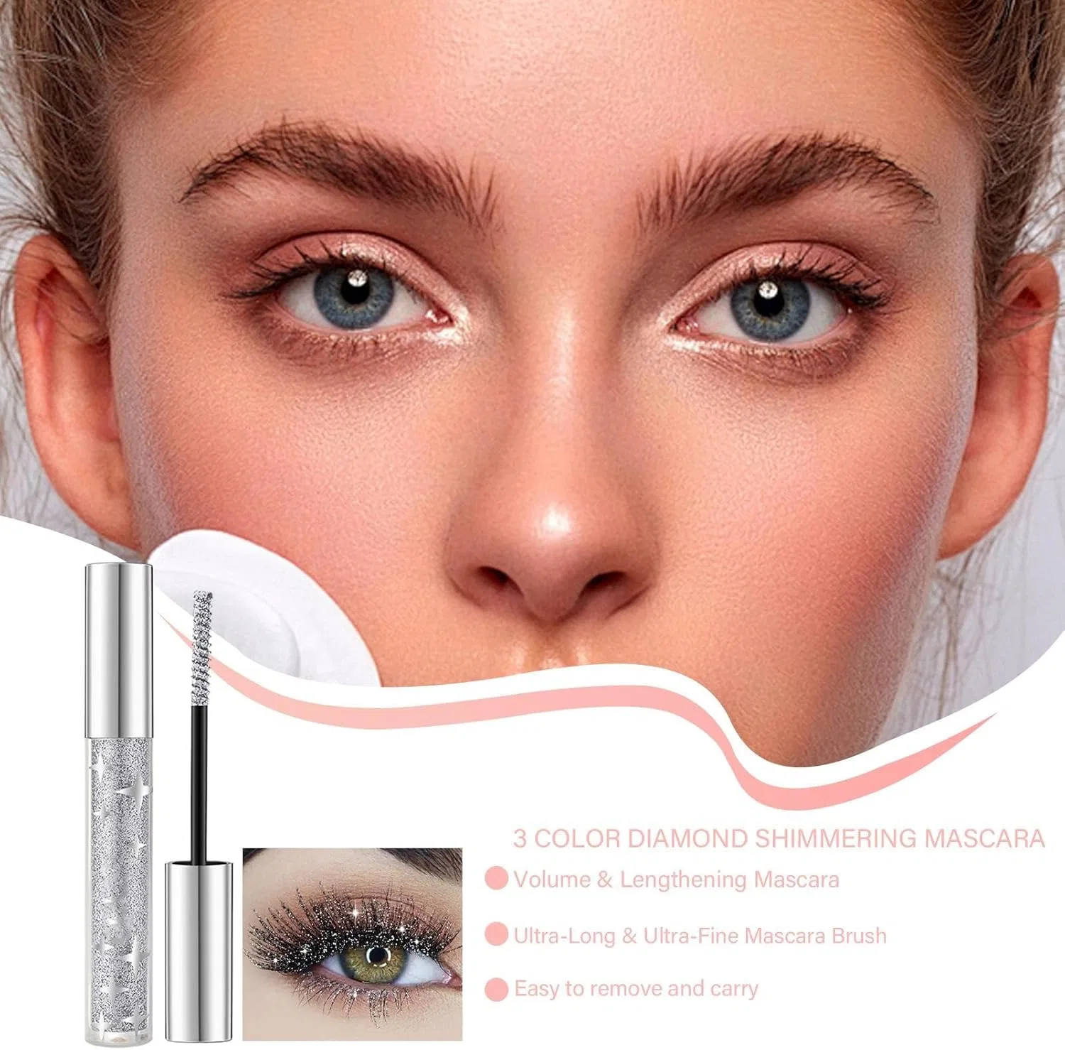 Тушь для ресниц Shining Mascara, 01# — фото 3