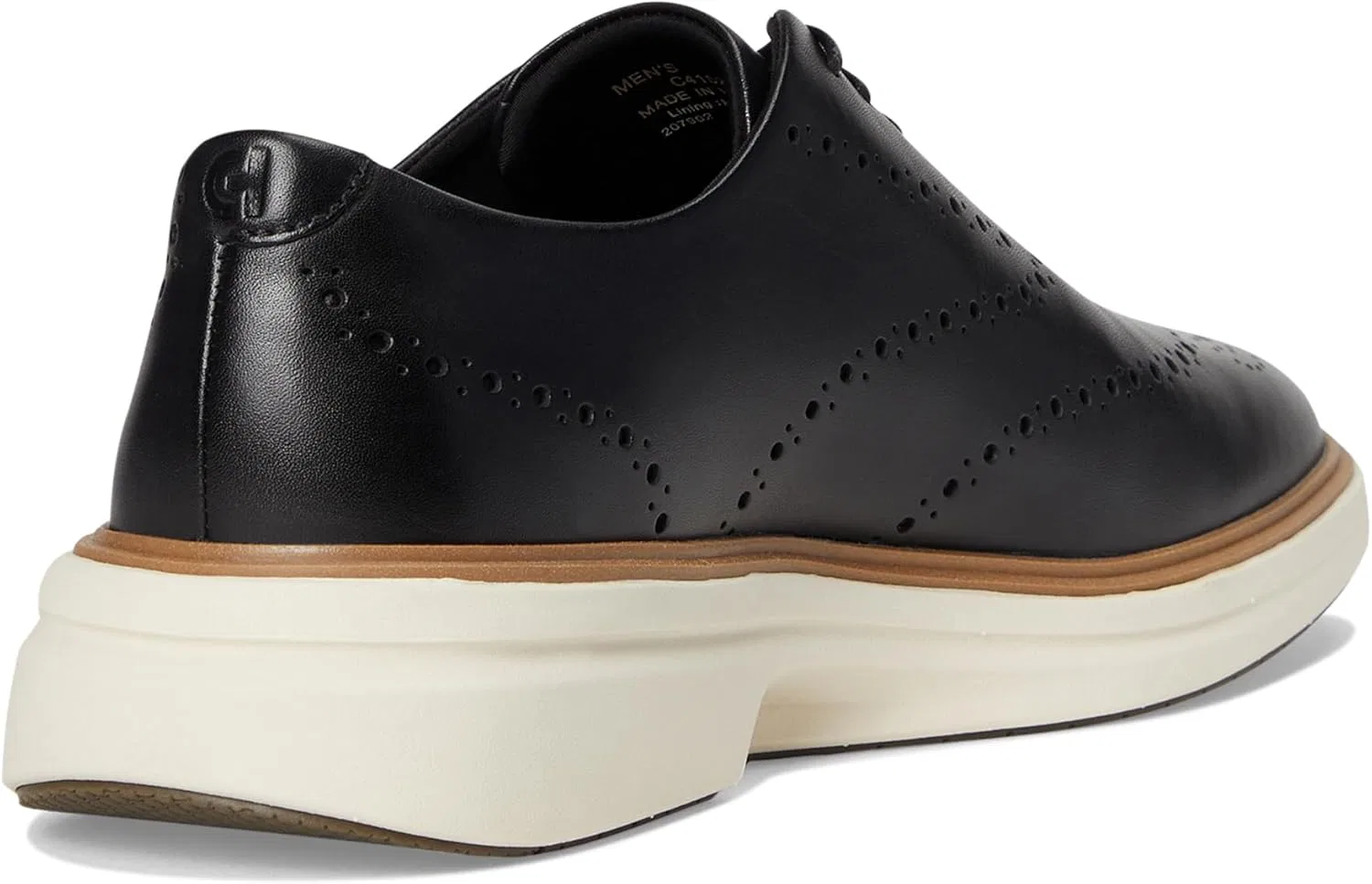 Мужские туфли Cole Haan Original Grand Cityspectre Wingtip Oxford, Black Natural — фото 3