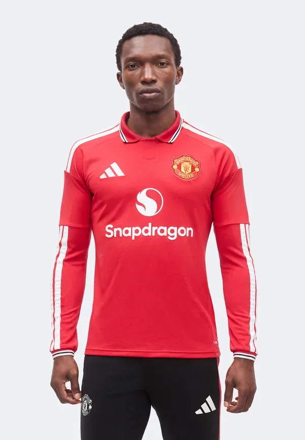 Футбольная джерси Adidas Performance Manchester United 26/27 Home Longsleeve, красный