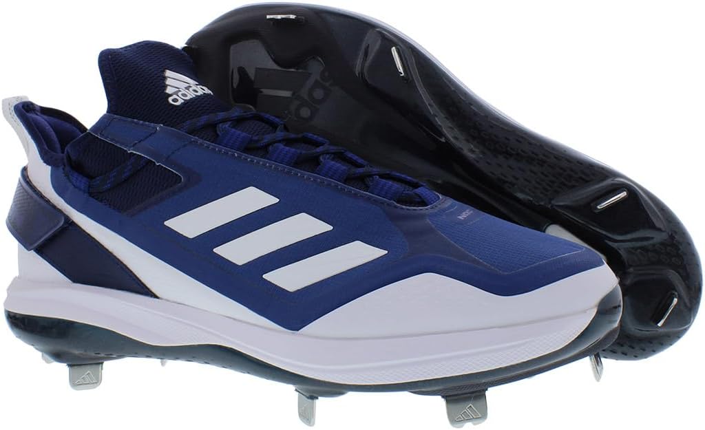 Мужские бейсбольные кроссовки Adidas Icon 7, синий/голубой/небесно-голубой — фото 2