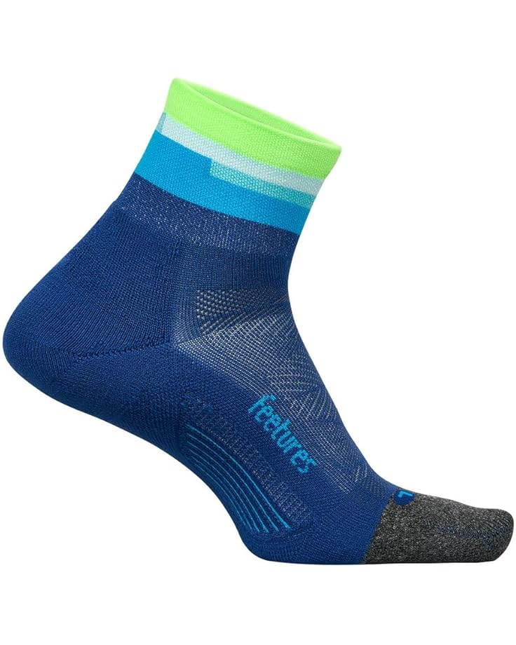 

Носки Feetures Elite Ultra Light Quarter, цвет Surfboard Blue